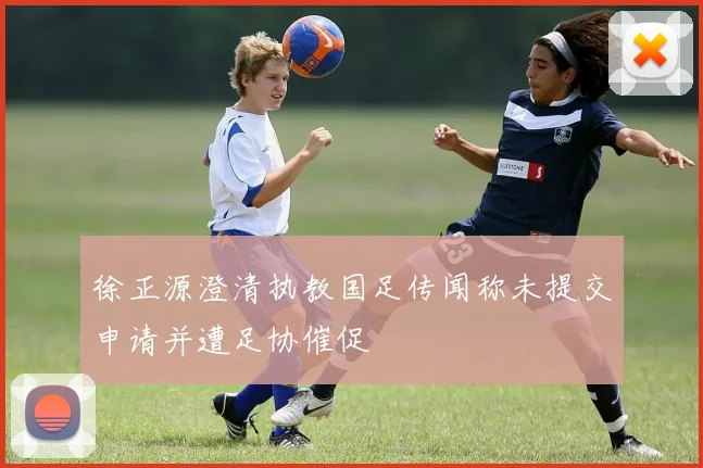 徐正源澄清执教国足传闻称未提交申请并遭足协催促